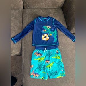 Matching swim set - 5t